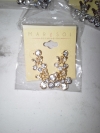 Gold Marysol Flower Earrings