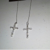 Cross Shaped Earrings