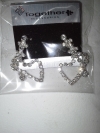 Silver Heart Shaped Earrings